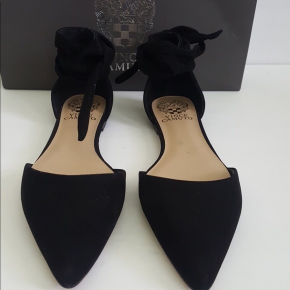 Vince Camuto Shoes - NEW Vince Camuto Jevone Leather Lace Up Flats